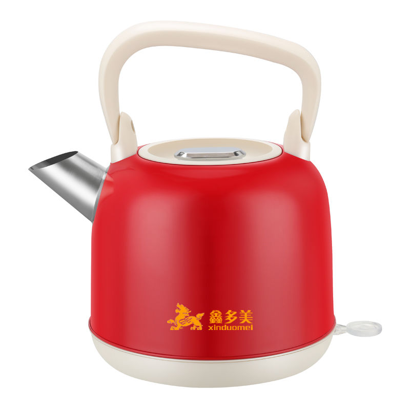 赤いタイプの2.2 L電気ポット - 鑫多美電器 | ガラス/ステンレス電気
